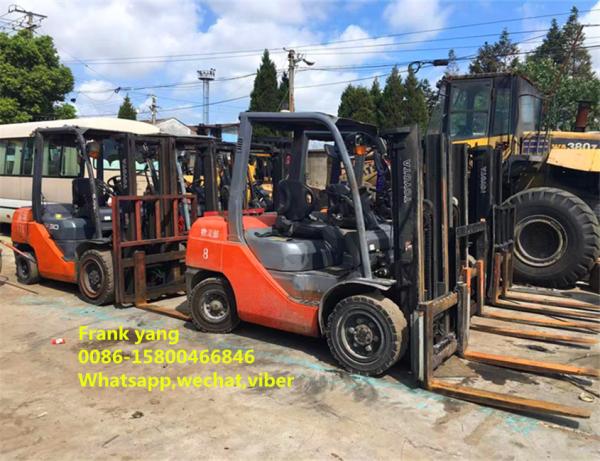 Hydraulic Systems Used Diesel Forklift Truck Good Working Condition