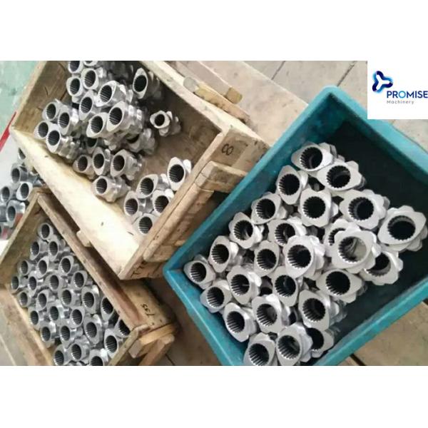 CE 6542 Material Screw Element Kneading Block For Co Rotating Extruder Screw