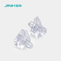 11*10,6mm Cristal de aço Pins de prateleira Mobiliário de ligação Fittings para móveis de embalagem plana