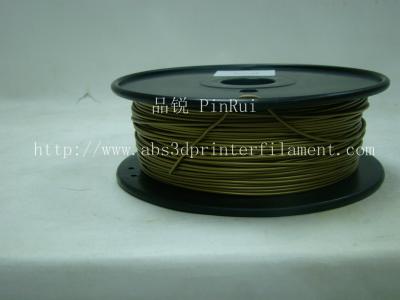 O filamento de bronze do metal da impressora 3D lustrou 1,75 o filamento da impressora do milímetro 3D