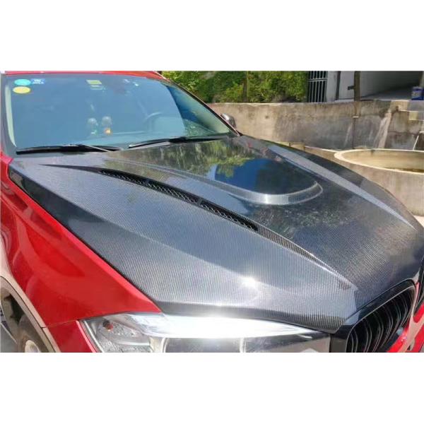 Venta para BMW X5 X6 F15 F16 Capó de fibra de carbono Capó de fibra de carbono X5 X6 tapa de fibra de carbono