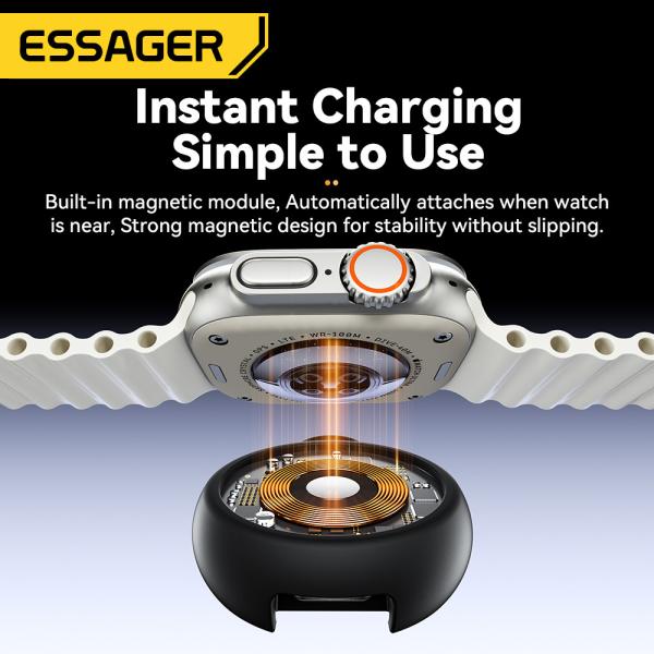 ESSAGER Iphone Wireless Watch Charger 2.5W Max ES-WC12 Series