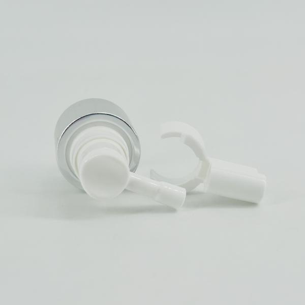 24mm 24/410 Silver Aluminum Plastic Long Nozzle Oral Nasal Mist Spray Pump Head