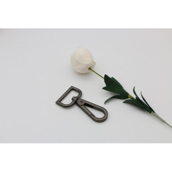 Factory wholesale top quality 1 inch metal swivel snap hook gunmetal for handbag