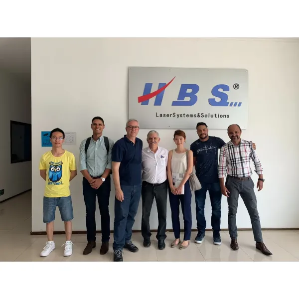 Hbs-Gq-20d Online Flying Laser Marking Engraving Machine