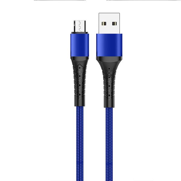 Câble de charge USB MetalSkin noir pour appareils alimentés C-C 20V3A 60W max/C-L 9V3A 27W max