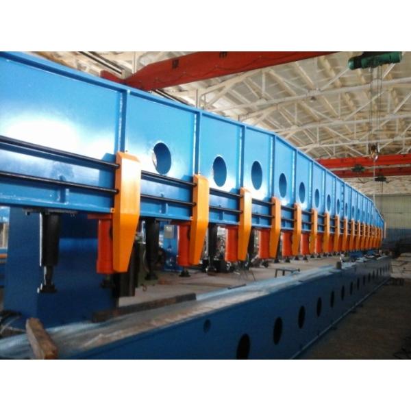 Y Groove Steel Plate Milling Machine With Double Milling Heads UP / Down Position DIN-Standard Export Poland