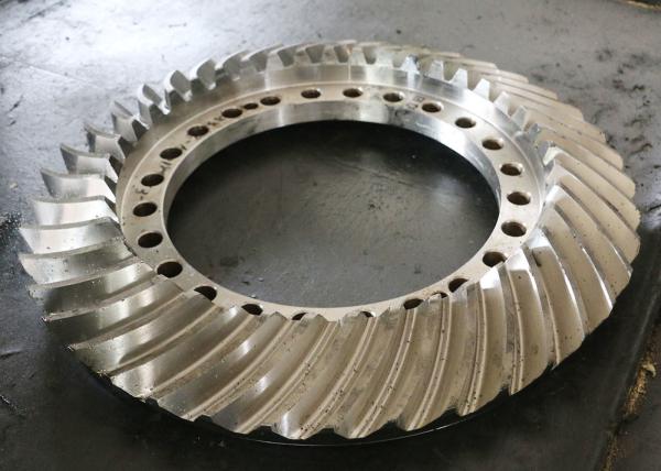 10 Module Gleason Type Spiral Bevel Gear Grinding Transmission Gear for Precision Machinery and Marine Industr
