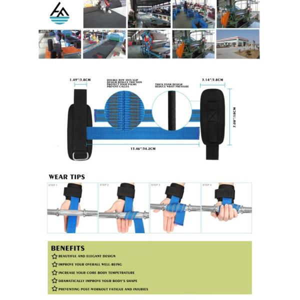Cotton Lifting Strap Crossfit Wrist Support With Weight Lifting Belt