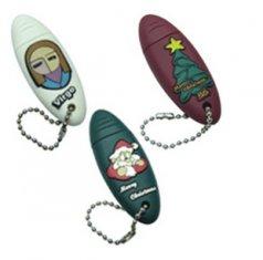 O flash bonito de USB conduz a movimentação do usb da porta-chaves dos desenhos animados