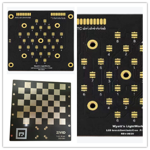 Черная медь маски припоя основала золото погружения PCB FR4 Pcb 2mm 1 Oz