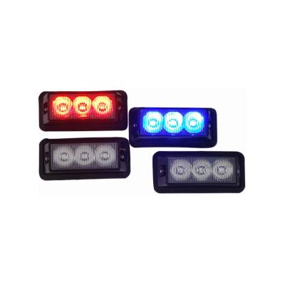 Montagem de advertência azul & VERMELHA de 1 watt da polícia do diodo emissor de luz da luz da cabeça da superfície para a motocicleta