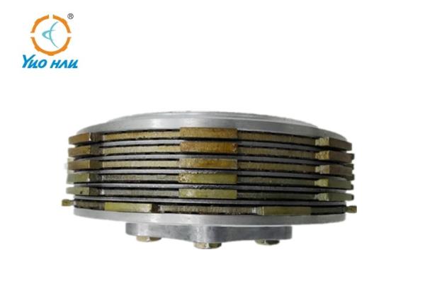 6 Hole 6 Plates Honda  CBZ UNICON  Motorcycle Clutch Center Comp / Motorcycle Clutch Parts ADC12 Silver