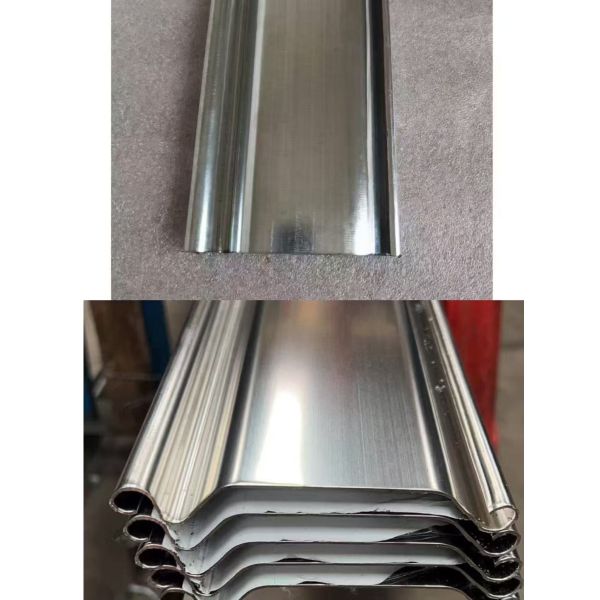 Galvanized Steel Roller Shutter Door Slats Weather Resistant Noise Reduction