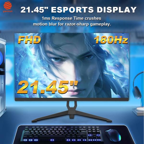 Monitoreo de juegos curvado de 21,45 pulgadas Resolución QHD UHDTemporada de actualización de 180HzDiseño de ahorro de espacio