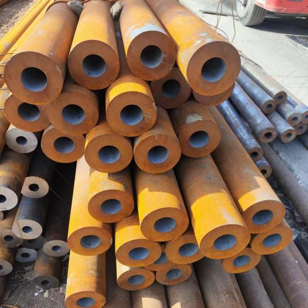 AISI1045 Tubo sem costura de aço carbono Tubo de aço de parede pesada OD40 - OD406mm