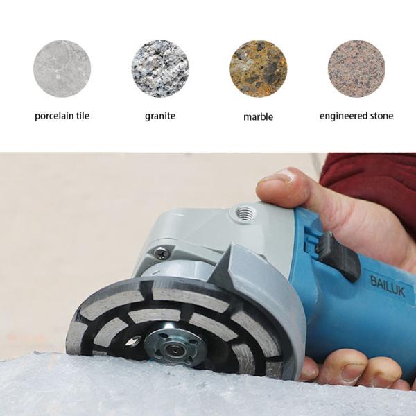 7 диск двойной строки колеса чашки диаманта дюйма 180mm меля истирательный