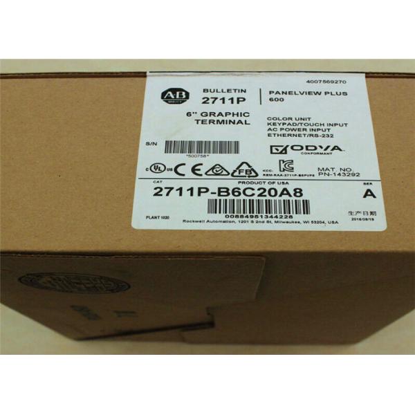 2711p-B6c20a8 HMI Touch Screen Ab PanelView Plus 6 Operator Interface