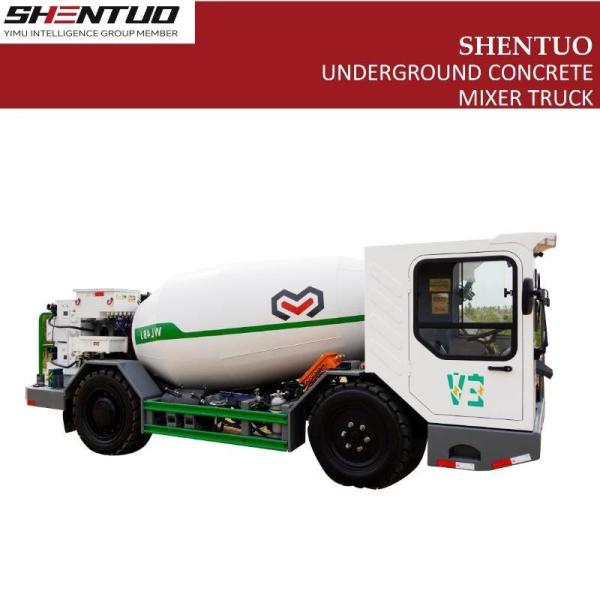                  Wl4bj Explosion Proof Underground Coal Mine Equipment Battery Driven Concrete Mixing Truck             