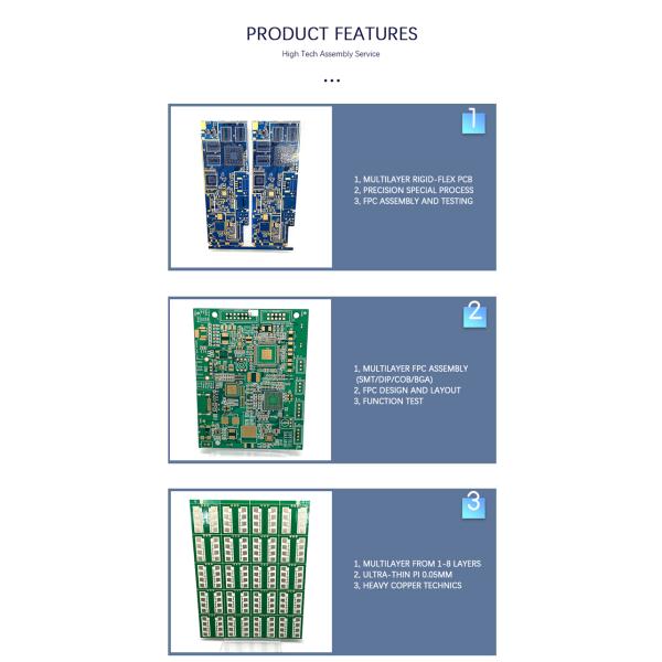 Изготовление PCB PCB галоида свободное HDI высокочастотное разнослоистое