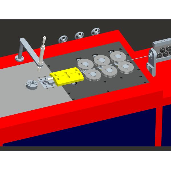 Провод нержавеющей стали выправляя машину для крюка