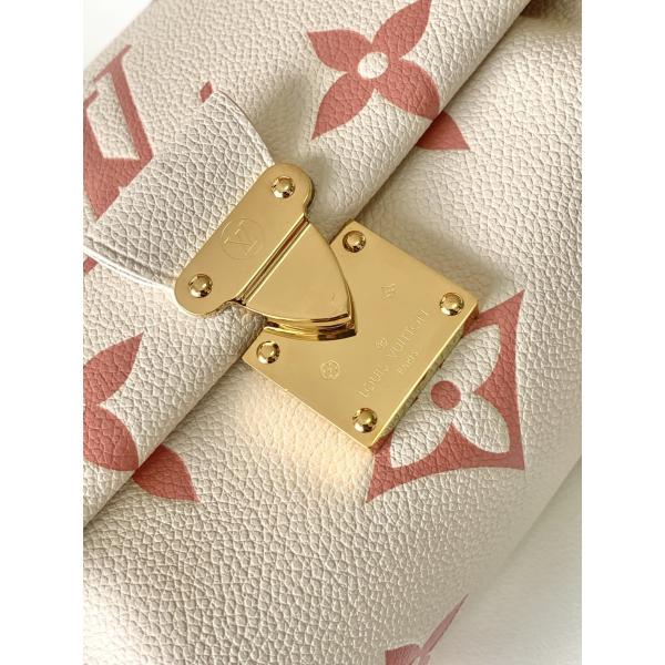 Favorite Creme Mini Sling Bag Branded  LV Rose Trianon Two Monogram Empreinte Leather