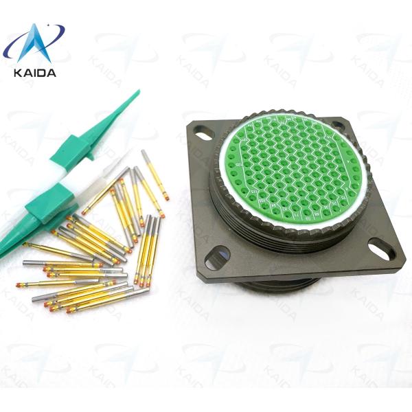 500V Voltage Rating MIL-DTL-38999 Series Ⅲ Gold Contact Finish for Performance.Composite Shell Olive Green Cadmium.D38999/20MJJ35SN 128 Female Pins
