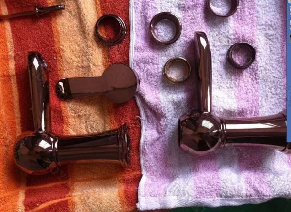 Brass Alloy Faucets and   Plumbings Pvd Coating Equipment /  PVD Chrome Coating Machine