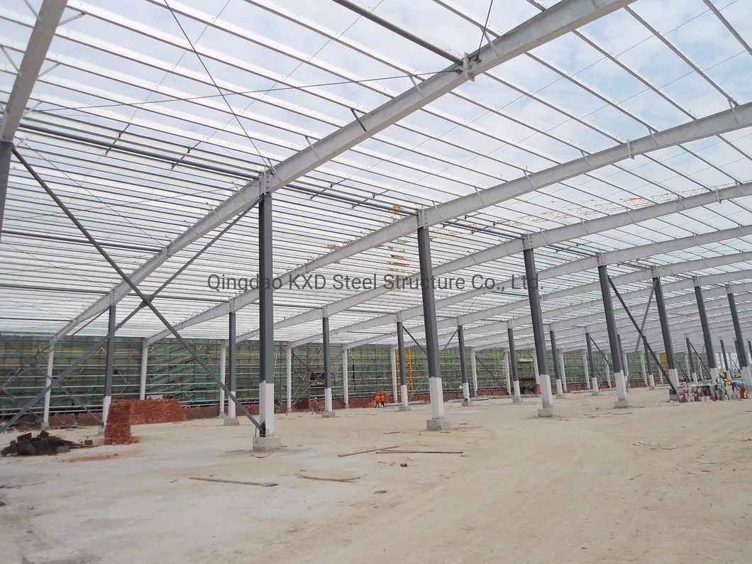 Light Structural Steel Prefabricated Steel Commercial Buildings Large Supermarket Shop