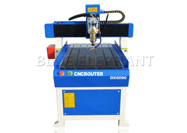 Mini 6090 CNC Router Advertising Engraving Machine 600 * 900 * 160mm Working Area