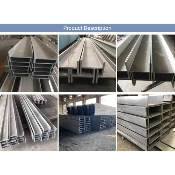 OEM ODM 50mm ASTM 304L Stainless Steel H Beam 150x150 For Building