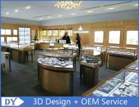 Des vitrines élégantes en 3D Beige + blanc mat