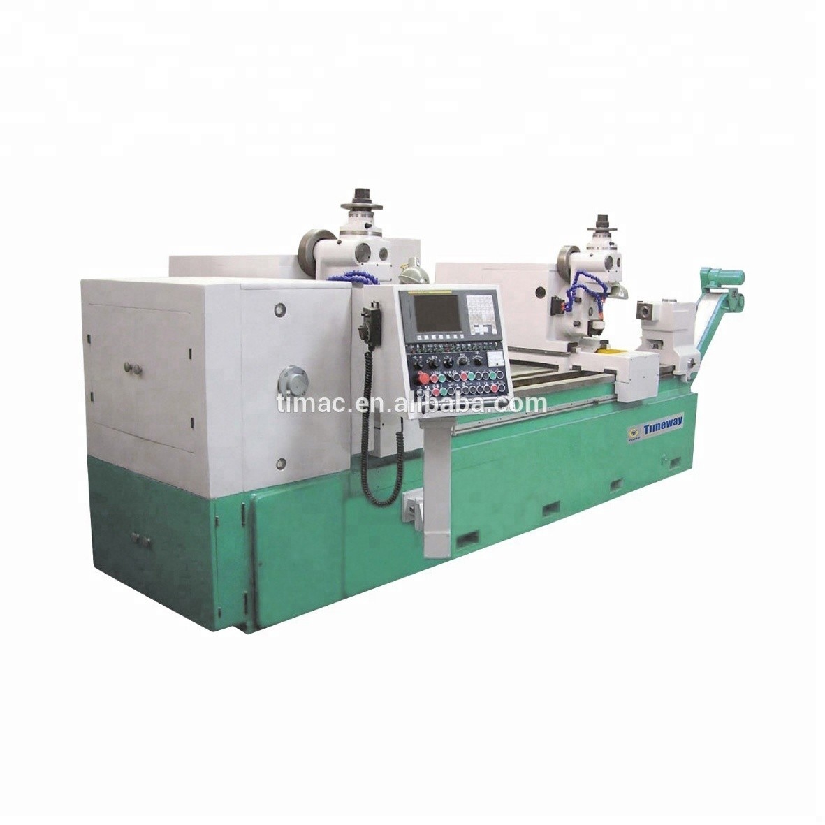 ±0.015mm Positioning Accuracy Twin Spindle CNC Horizontal Spline Shaft Milling Machine