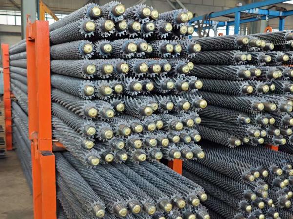 Carbon Steel Spiral Fin Tubes High Efficiency Boiler Heating