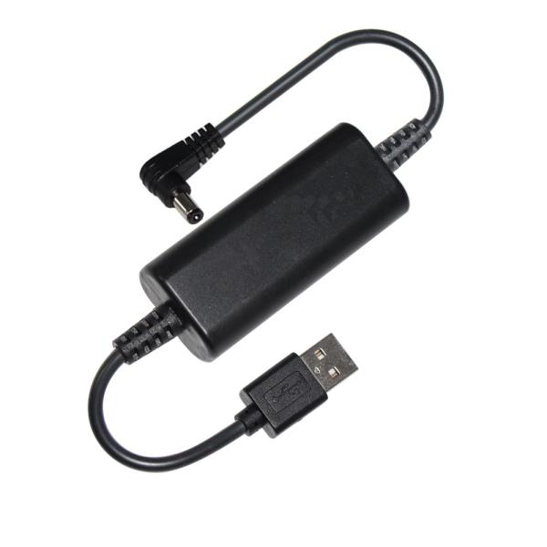 1.5m 2m USBから12Vステップアップ変換ケーブル 5521MMジャック