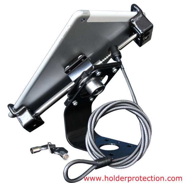 COMER anti-theft cable locking desk mounting for Tablet Computer display cable lock Brackets