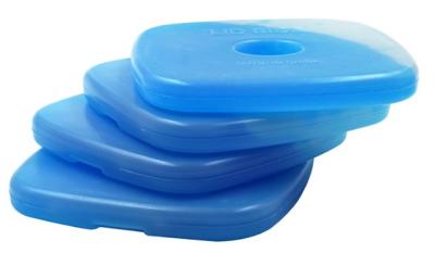 Caixa do gel do uso dos sacos do refrigerador do almoço/bloco refrigerando, caixa de gelo para frutos, tijolo do congelador do gelo do gel