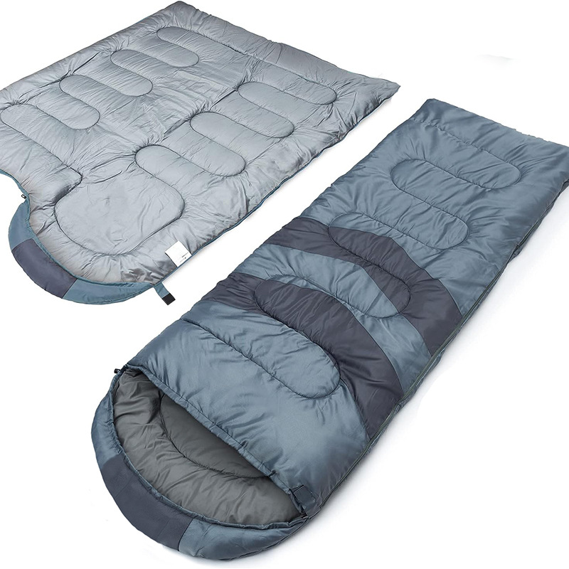 Factory Wholesale Customization 1.8kg sleeping bag winter -20 degree Cotton Canvas Sleeping Bag with Extra Layer all Season