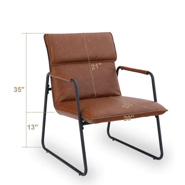 Home Office Lounge Living Room Armchair With Metal Leg Study Living Room
