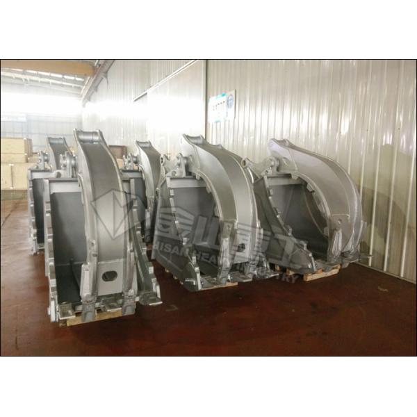 Сверхмощный гидравлический грейферный ковш регулируя ненужные твердые частицы для экскаватора ЗС200 ЗС210