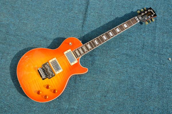 FLOYED ROSE cool LP free shopping custom-made electric guitar ebony fretboard mahogany body and neck