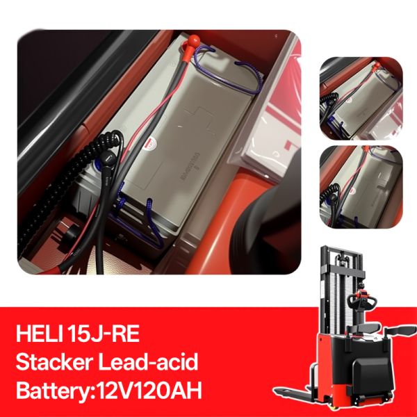 Electric Pallet Truck Battery 24V 40Ah Replacement for EP EPT20-15E2L and HELI Forklift Parts