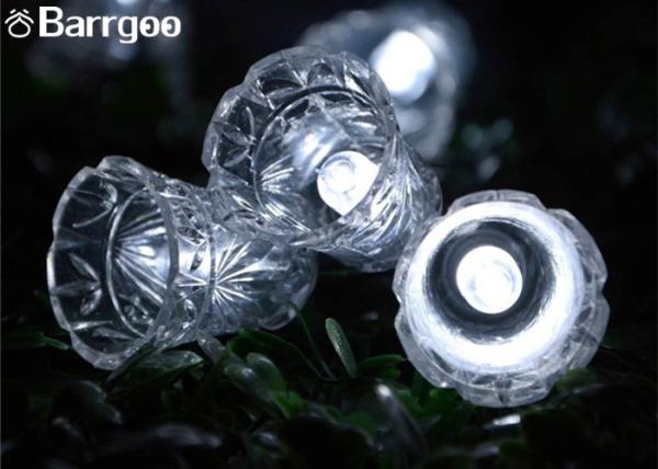 6M Solar Powered 30 Led Bell Fairy String Lights For Indoor Outdoor Xmas Party Decoration