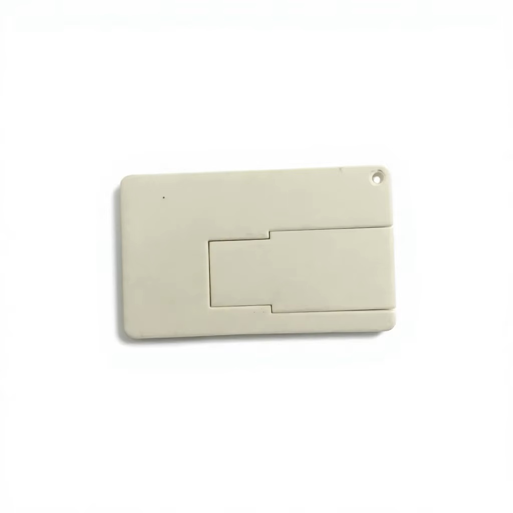 Shockproof and Water-resistant MINI Credit Card USB Sticks Metal Plastic Support Uploading Data Durable Portable USB Drives for Data Management