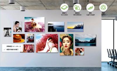 Handicraft Boxes Sublimation Aluminum Sheets Smooth Surface Square Stable