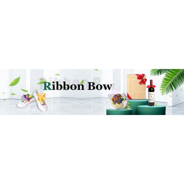 Настраиваемые подарки украшения ленты луки Сатин Grosgrain для бутылок Подарочные упаковки