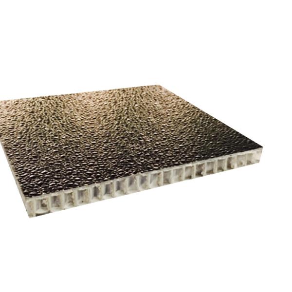 UV Resistant Embossed FRP Honeycomb Sandwich Panel For Tonneau Cover Truck Floor