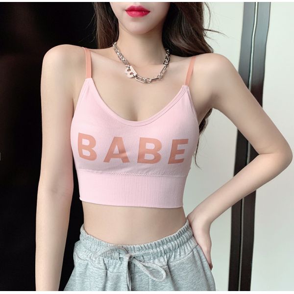 Comfortable Vest Style Girl's Bra High Quality New Arrival 2025 Wholesale Women Vest Style Bra for Slim Girls