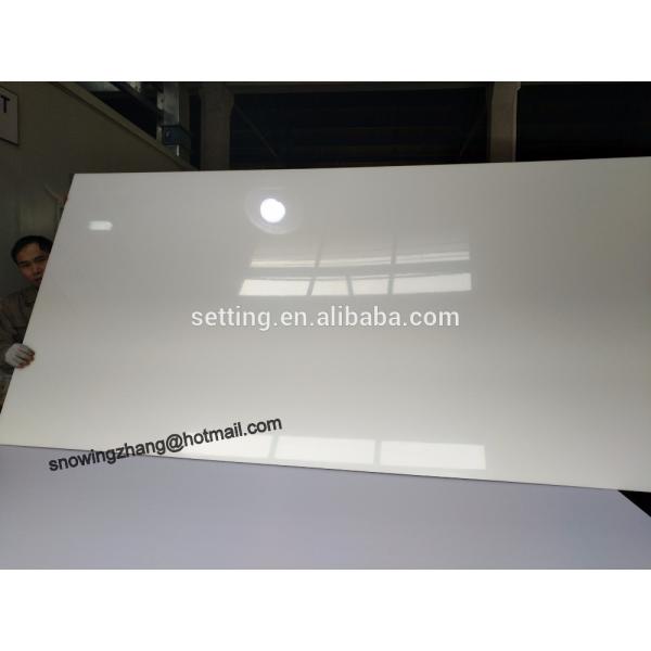 9mm high glossy acrylic board for shopping mall racks