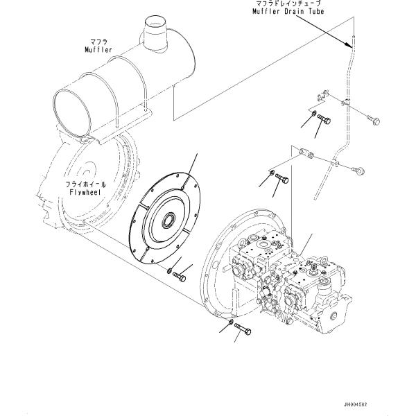 708-2G-00181 708-2G-01181 708-2G-04740 Komatsu PC 300-8MO 350-8MO 360-8MO гидравлический насос пневматик насос поршневый насос